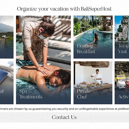 Villa Crystal Lagoon Ubud Esterno foto